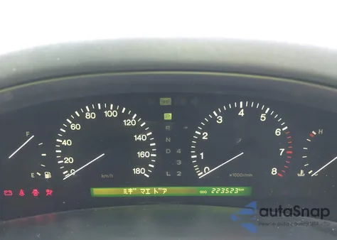 1997 Toyota Celsior from USA, damaged, VIN UCF200115187